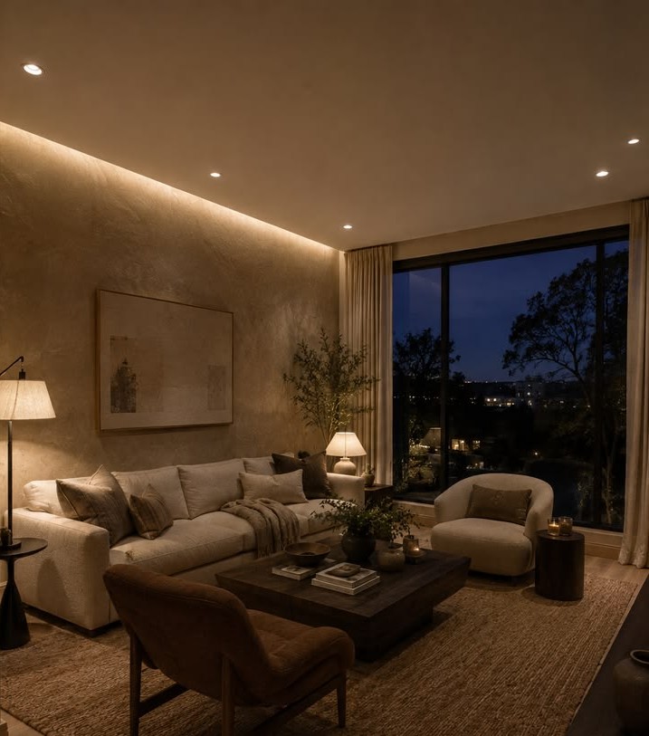 Indoor Lighting Designer in UAE for Villa and apartments 