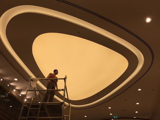 Professional Installation and integrating of Stretch Ceiling in UAE
