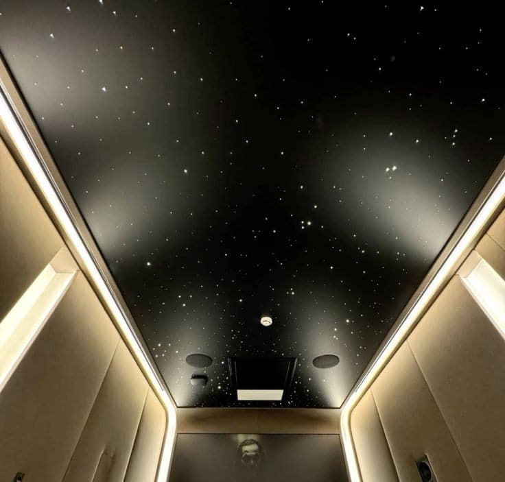 Mirror Stretch Ceiling in Abu Dhabi