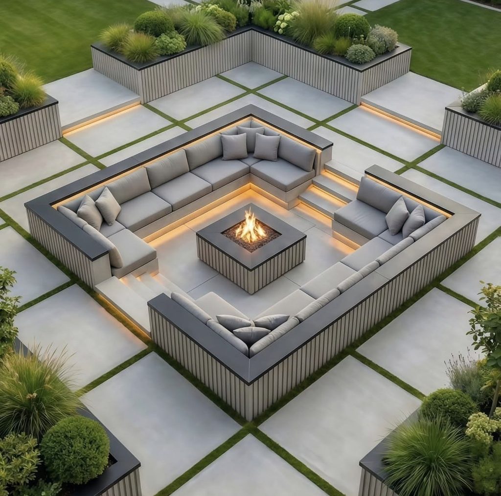 3D Exterior and outdoor Villa Lighting Design in UAE