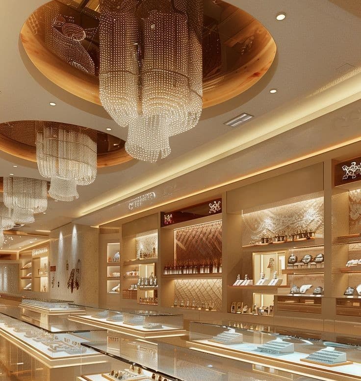 Jewelry Lighting in UAE for commercial stores