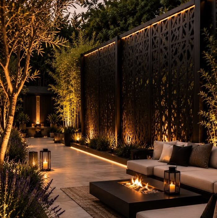 Luxury villa lighting project estimation and installation in UAE