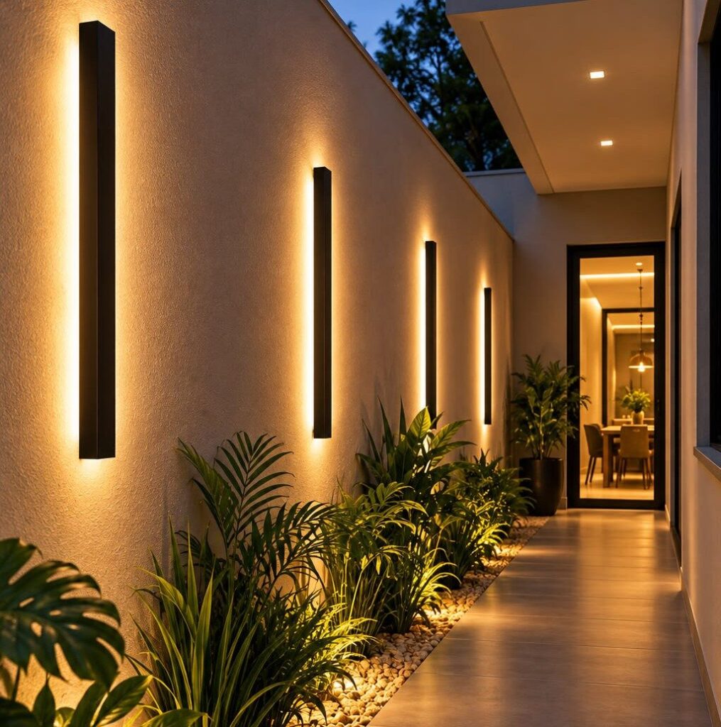 ULTRA MODERN OUTDOOR WALL LIGHTS In Dubai and Abu Dhabi