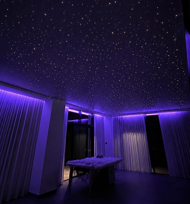 Backlit Stretch Ceiling Installation in UAE