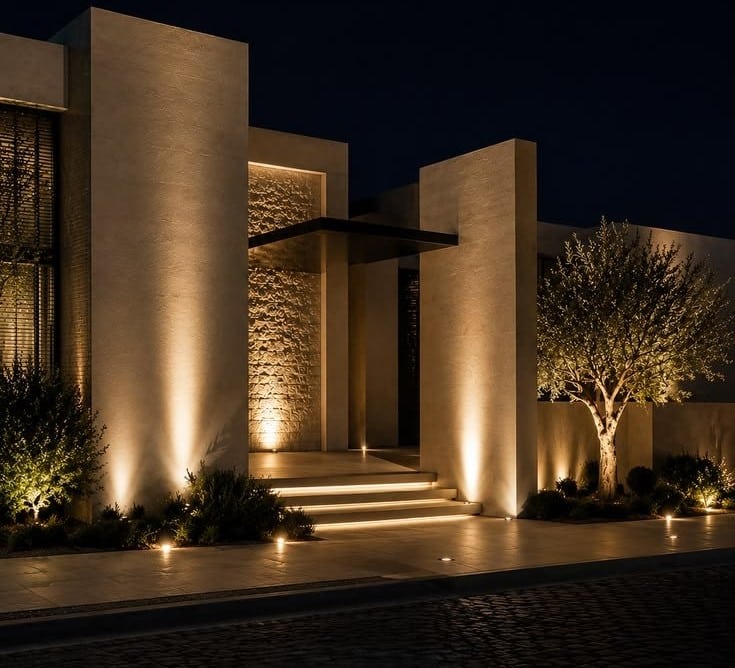 VILLAS LIGHTING DESIGN in UAE
