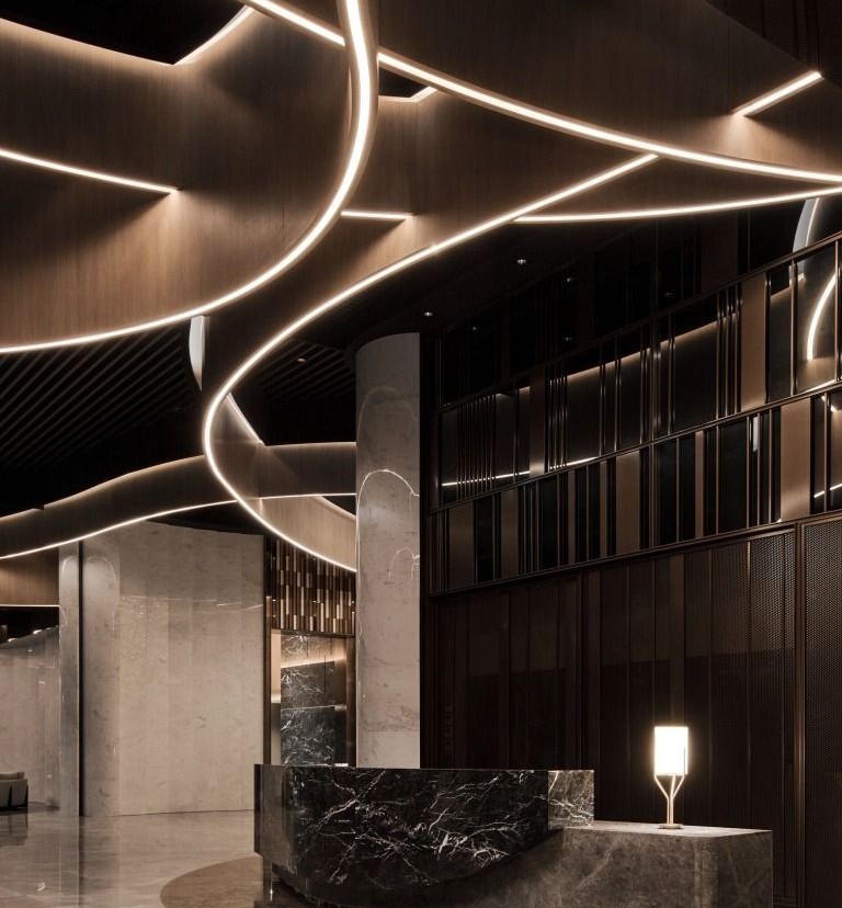 Hotel Lobby Lighting Design and Installation in Dubai and Abu Dhabi
