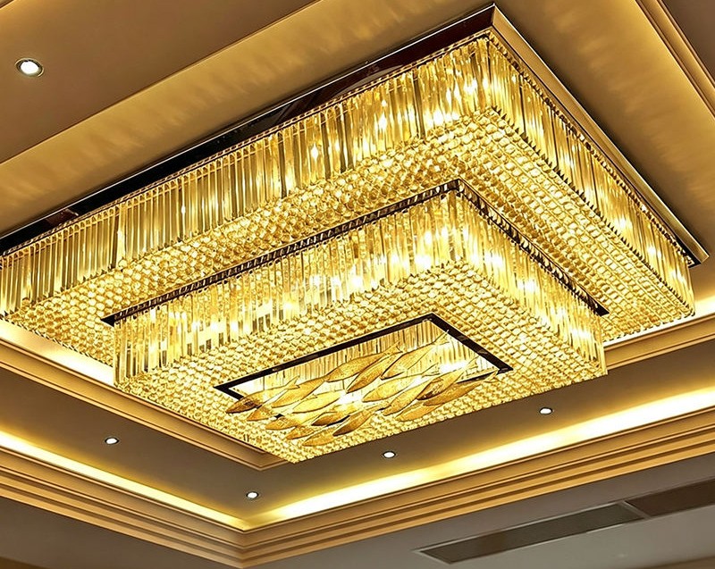 Crystal Custom Chandeliers in Dubai and Abu Dhabi for villas and hotels 