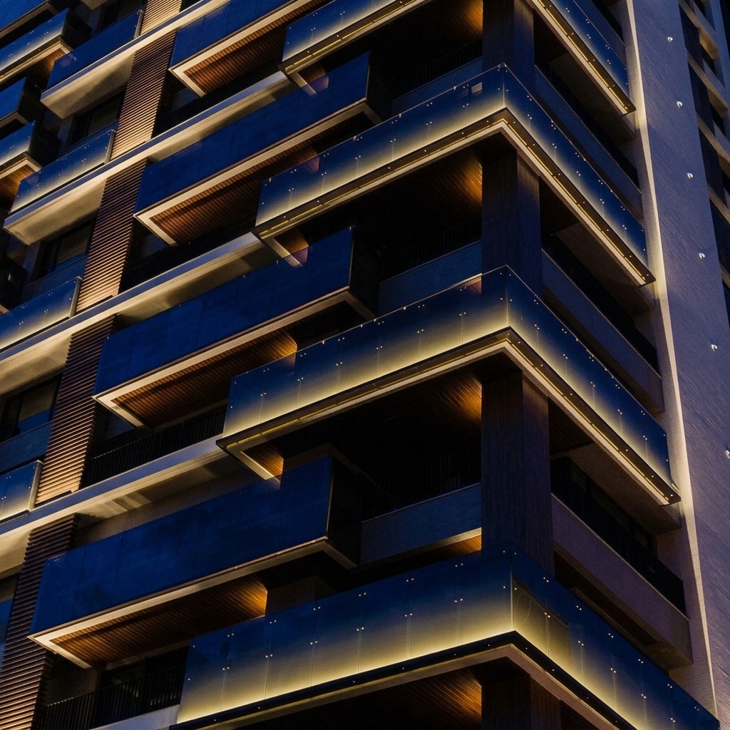 Large project Facade Lighting Design in Abu Dhabi