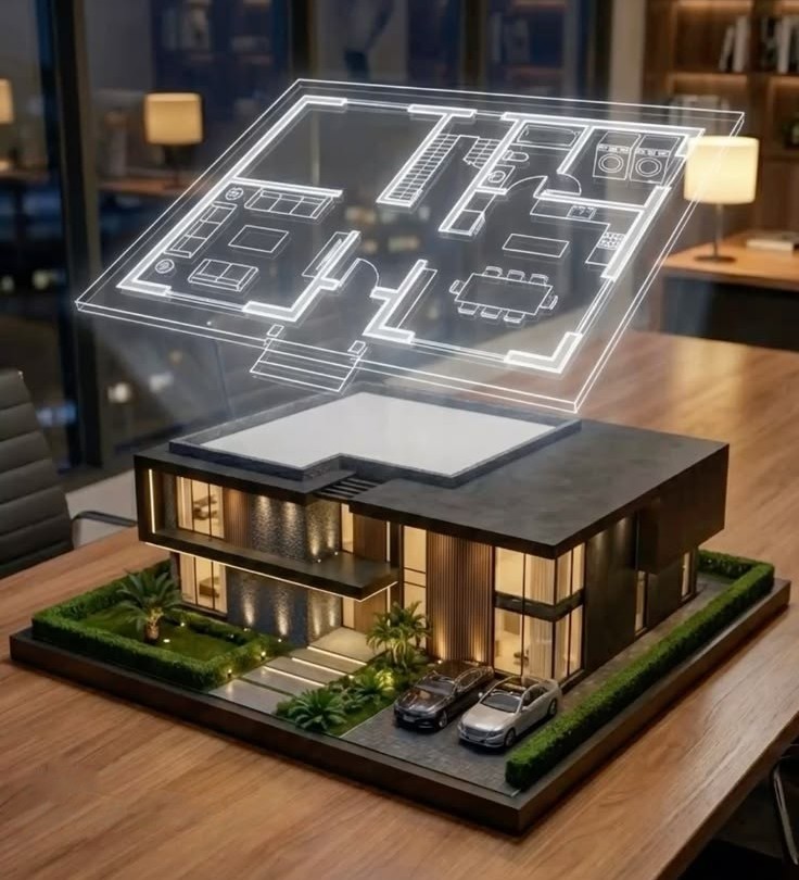 2d Lighting Plans And 3d Villa Lighting Design in UAE