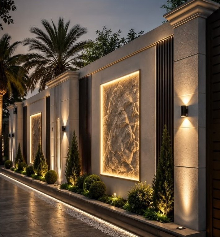 Best LED Fixtures for Villa Facade Lighting in UAE
