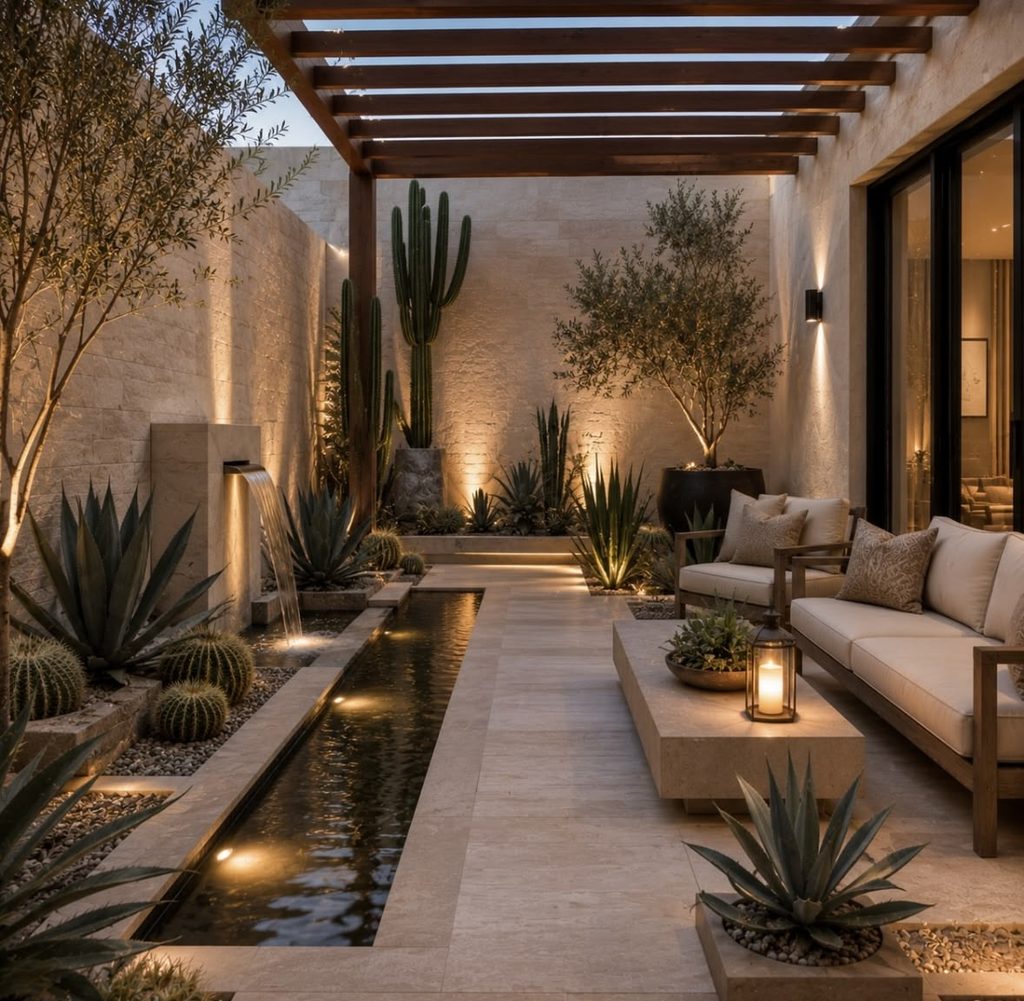3D exterior villa Lighting in Dubai and Abu Dhabi 