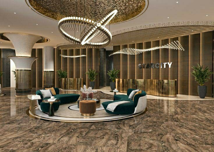 luxury commercial lighting design in UAE, Dubai