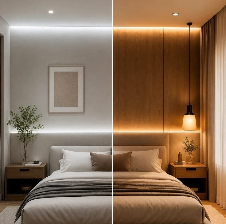 Luxury Color Temperature Indoor Lighting Design in Dubai and Abu Dhabi