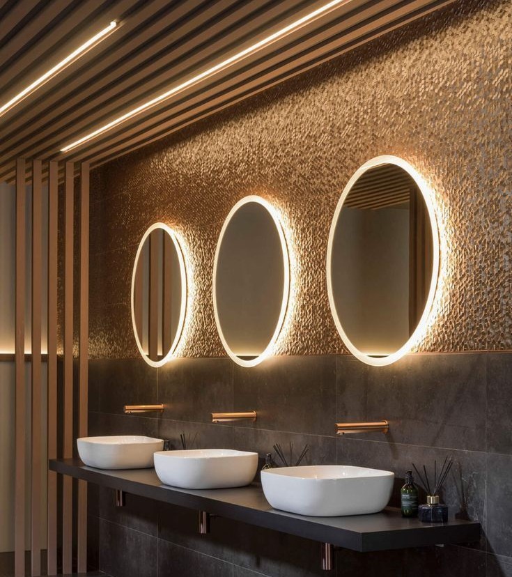 HOTEL GUEST BATHROOMS LIGHTING in Dubai