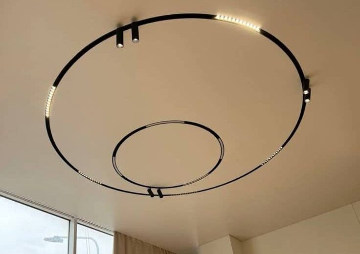 Circle Ceiling Track Light Fixtures in UAE