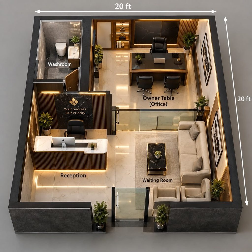 Office Lighting Design, supply, and installation in UAE