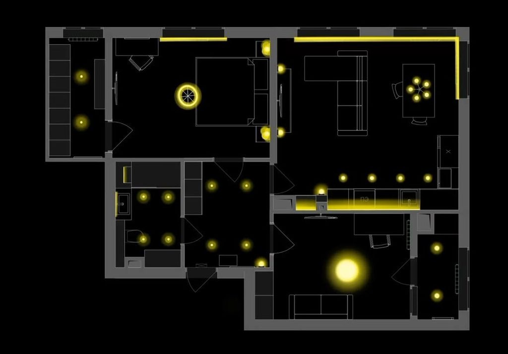 2D Lighting Plans common mistakes for villas in UAE, Abu Dhabi 