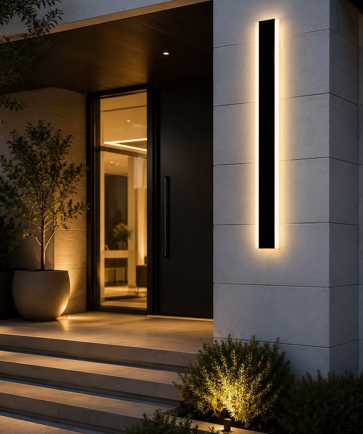house facade lighting design in Dubai and UAE 