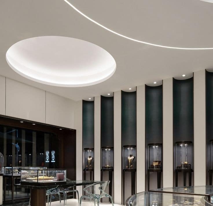 Luxury Retail Lighting in UAE 